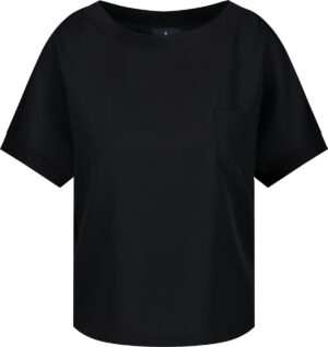 Monari T-Shirt Bluse, schwarz
