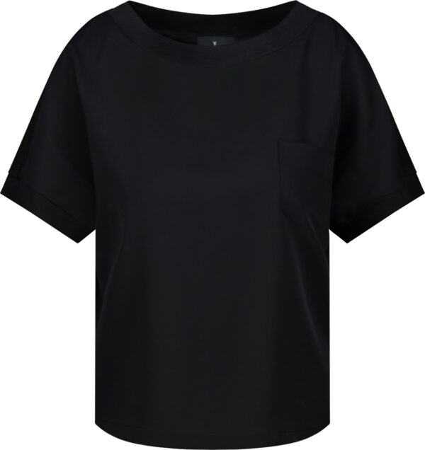 Monari T-Shirt Bluse, schwarz