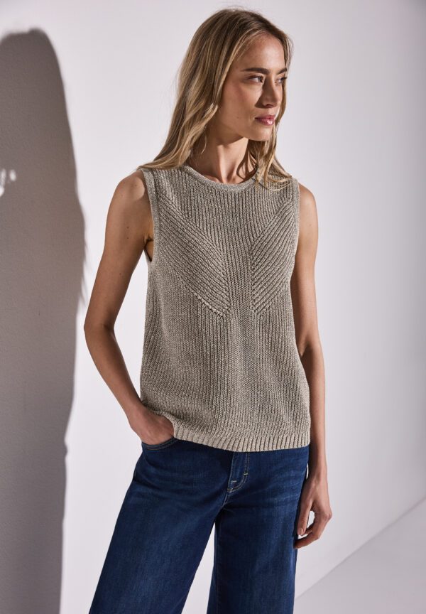 Street One Schimmerndes Stricktop – Bild 2