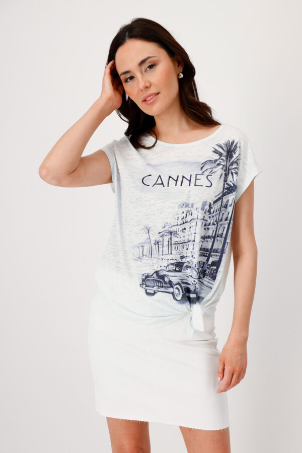 Monari T-Shirt, cream – Bild 2