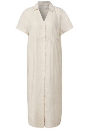 Street One Kurzarmkleid aus Leinen