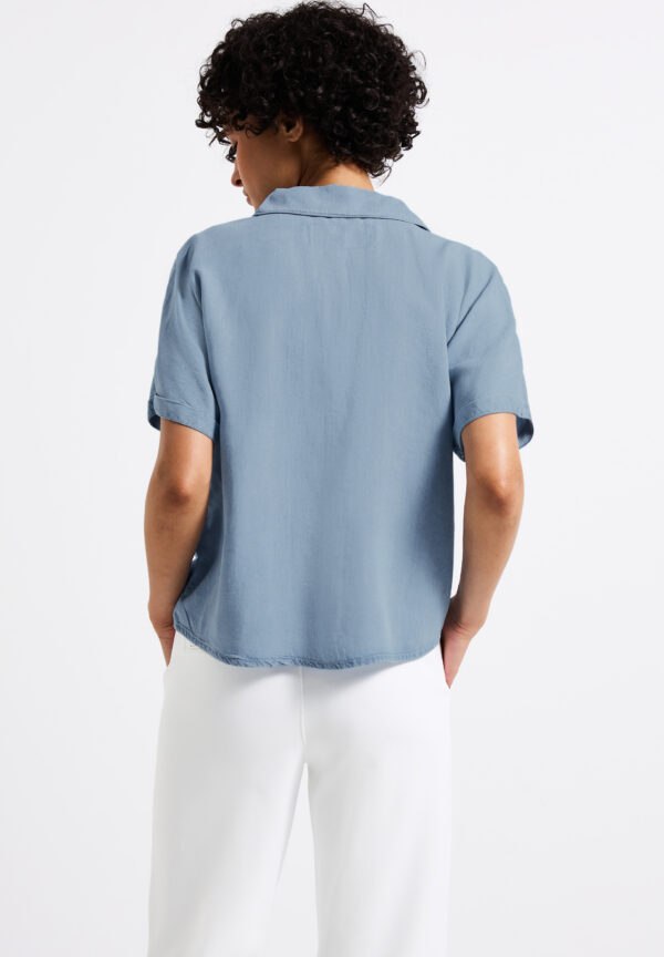 Street One Denim Lyocell Hemdbluse – Bild 3