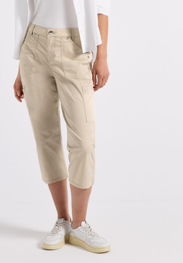 Street One 3/4 Satin Hose mit Taschen – Bild 2