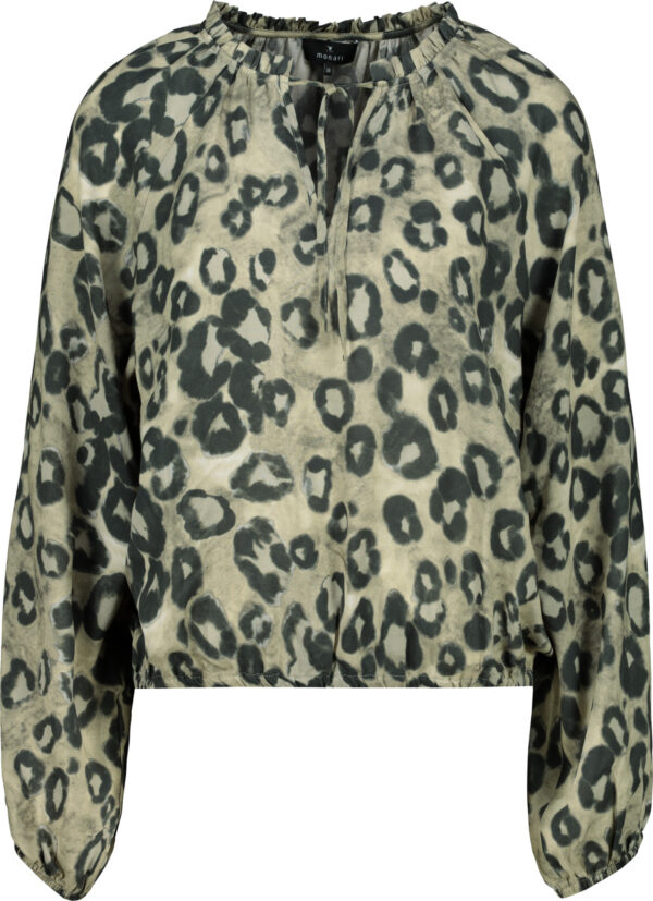 Monari Bluse, bamboo gemustert – Bild 2