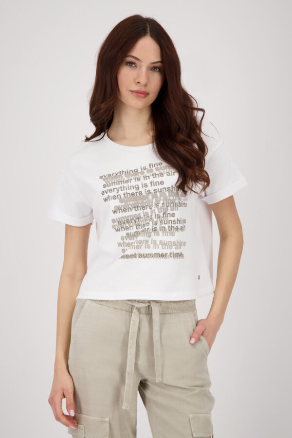 Monari Sweatshirt, cream – Bild 2