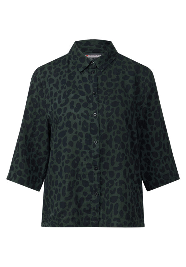 Street One Gemusterte Hemdbluse