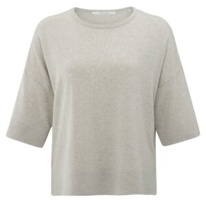 Yaya Oversize-T-Shirt, MILK BROWN
