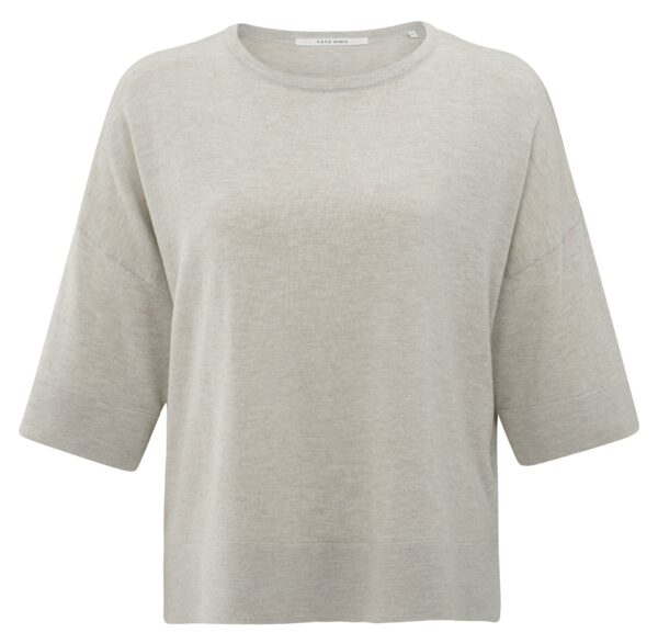 Yaya Oversize-T-Shirt, MILK BROWN