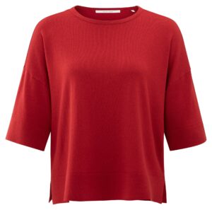 Yaya Oversize-T-Shirt, SCARLET SAGE RED