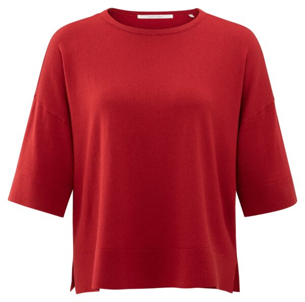 Yaya Oversize-T-Shirt, SCARLET SAGE RED