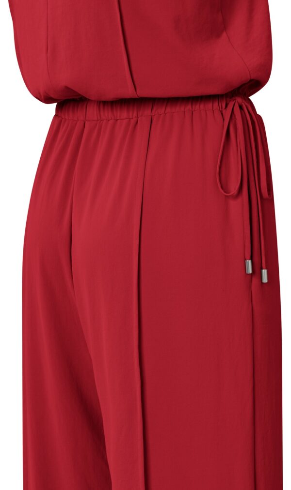 Yaya Ärmelloser Jumpsuit mit Kordel, SCARLET SAGE RED – Bild 2