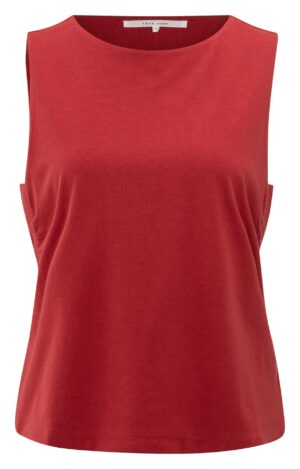 Yaya Top Oberteil mit Aussparungen, SCARLET SAGE RED