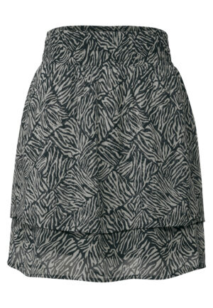 Street One Gemusterter Chiffon-Rock