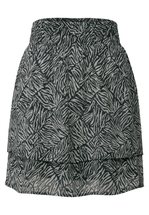 Street One Gemusterter Chiffon-Rock