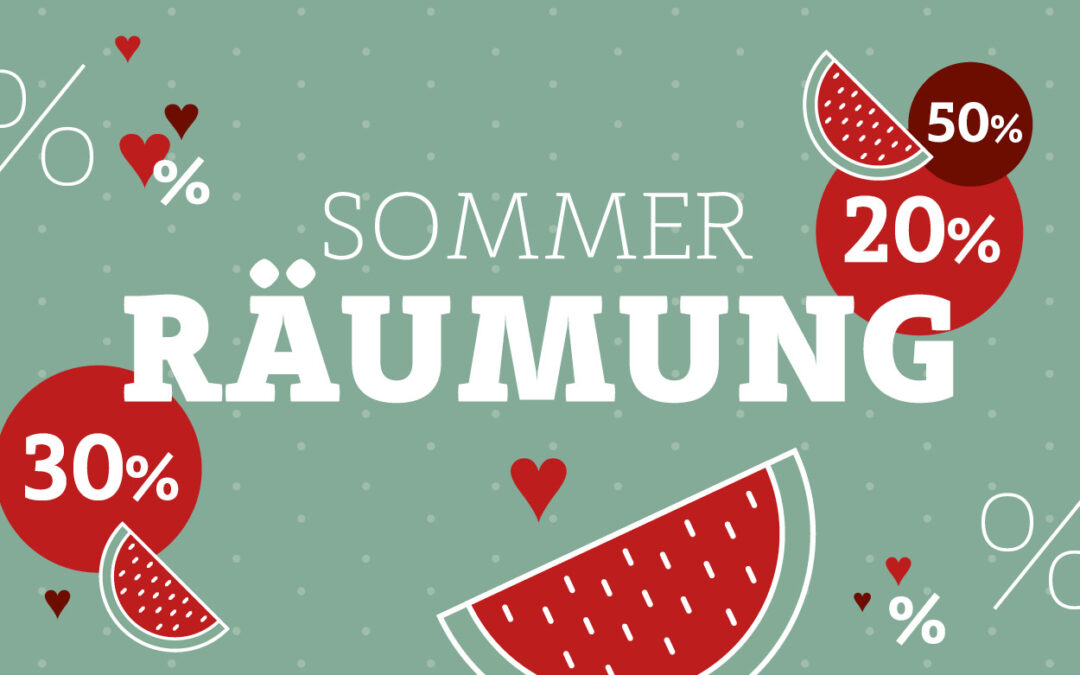 Sommerräumung & Urlaubsgeld