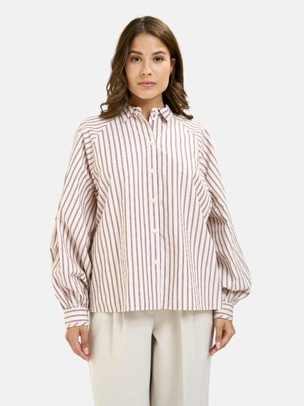 Smith & Soul Striped Deep Raglan Bluse – Bild 2
