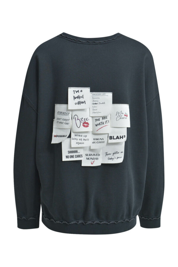 Smith & Soul Sweatshirt Used Look – Bild 2