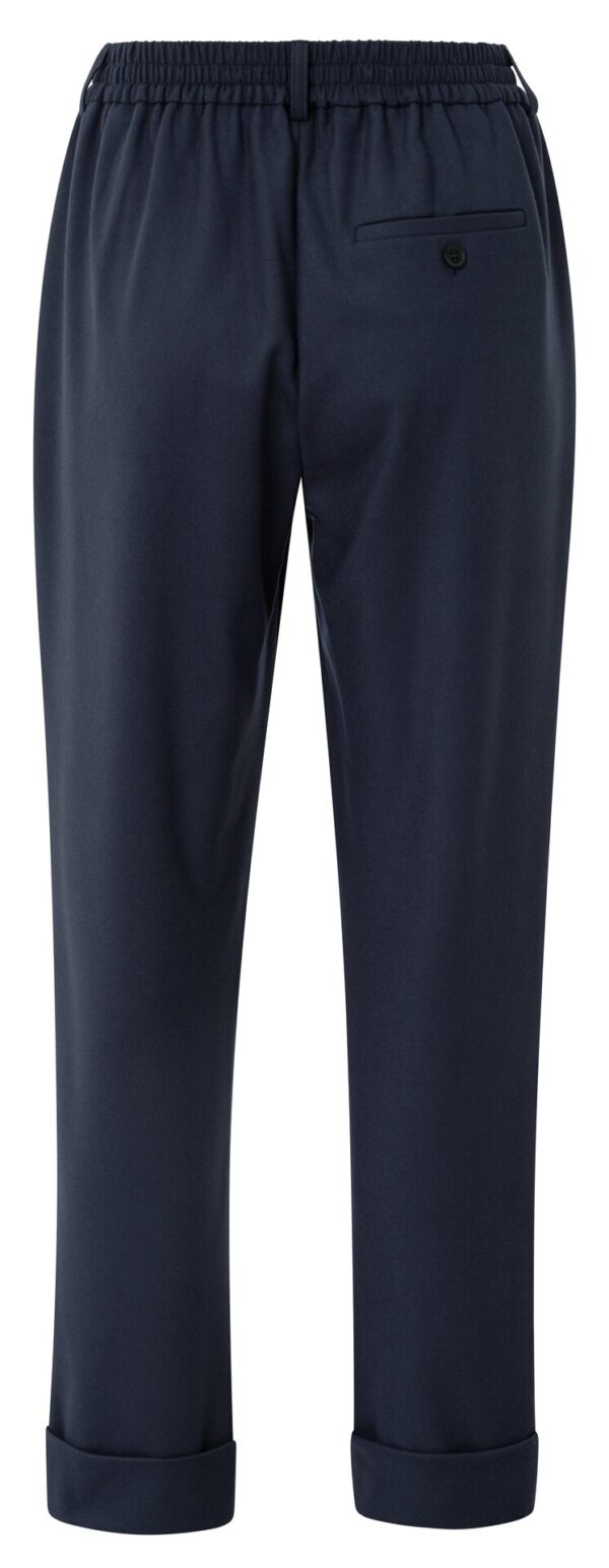 Yaya Hose Pantalon with elastic waist, OYSTER BLACK – Bild 2