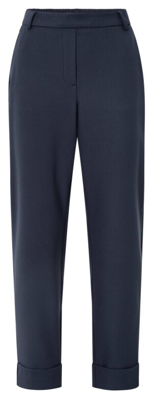 Yaya Hose Pantalon with elastic waist, OYSTER BLACK