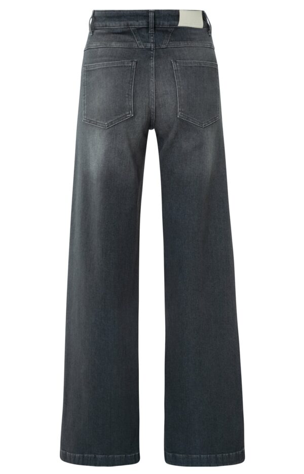 Yaya Jeans Hw loose wide denim - L34, GREY DENIM – Bild 2