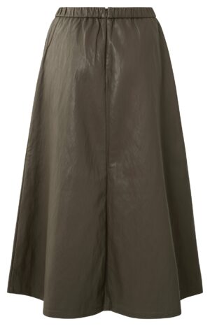 Yaya A-Linien-Midirock, DARK TAUPE GREY